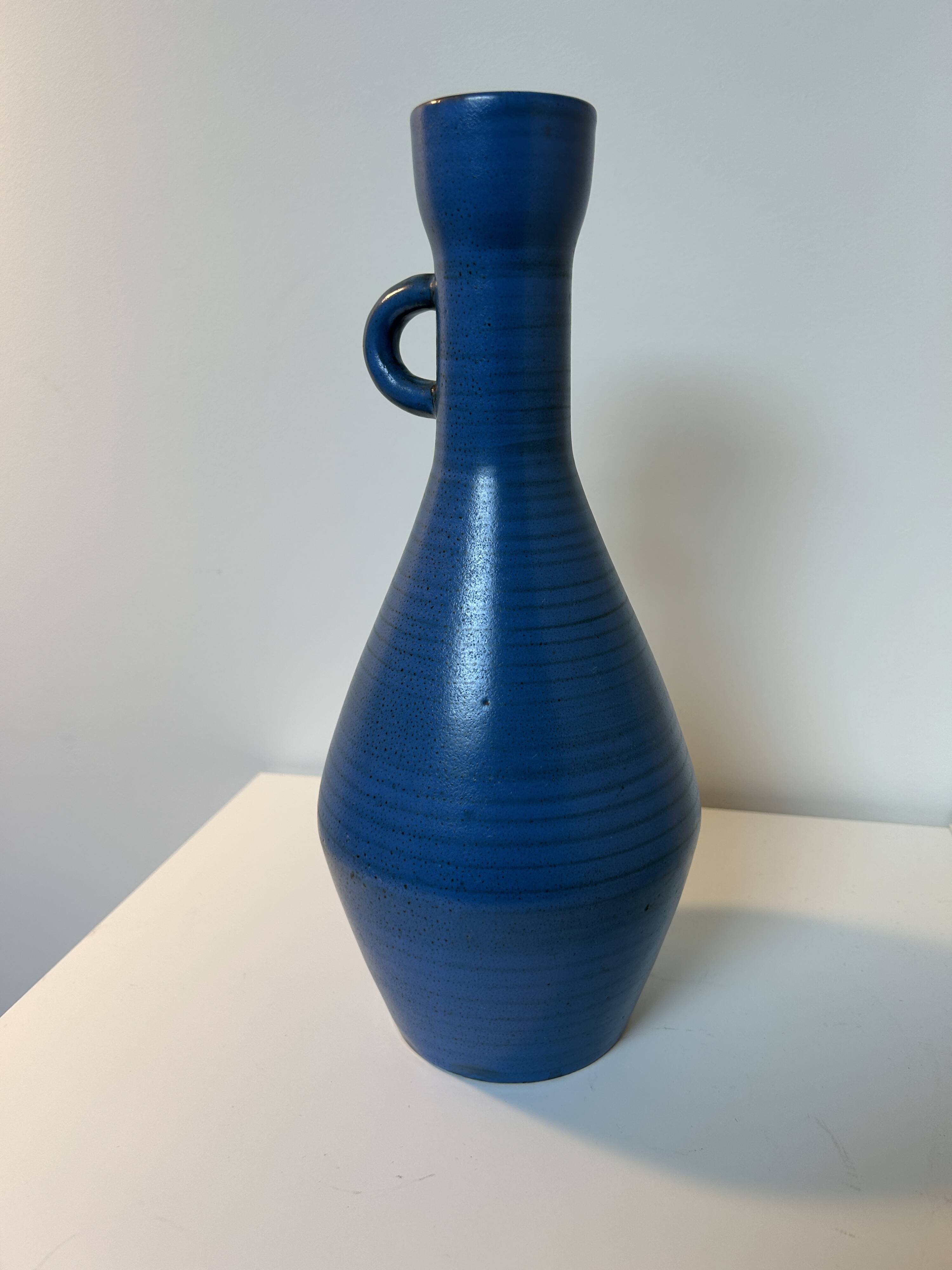 Blue Vallauris vase