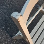 Set of 4 vintage folding chairs.
