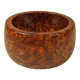 Burl wood storage cup