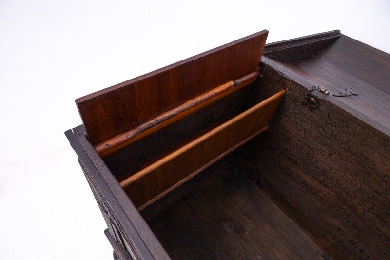 Antique chest from the mid-19th century, France.