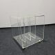 Vintage Plexiglass phono ,record trolley or side table