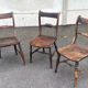 Set of 3 chairs – Vintage – Furniture – Solid wood