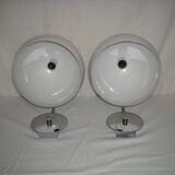 Pair of arco wall lights from the 70s