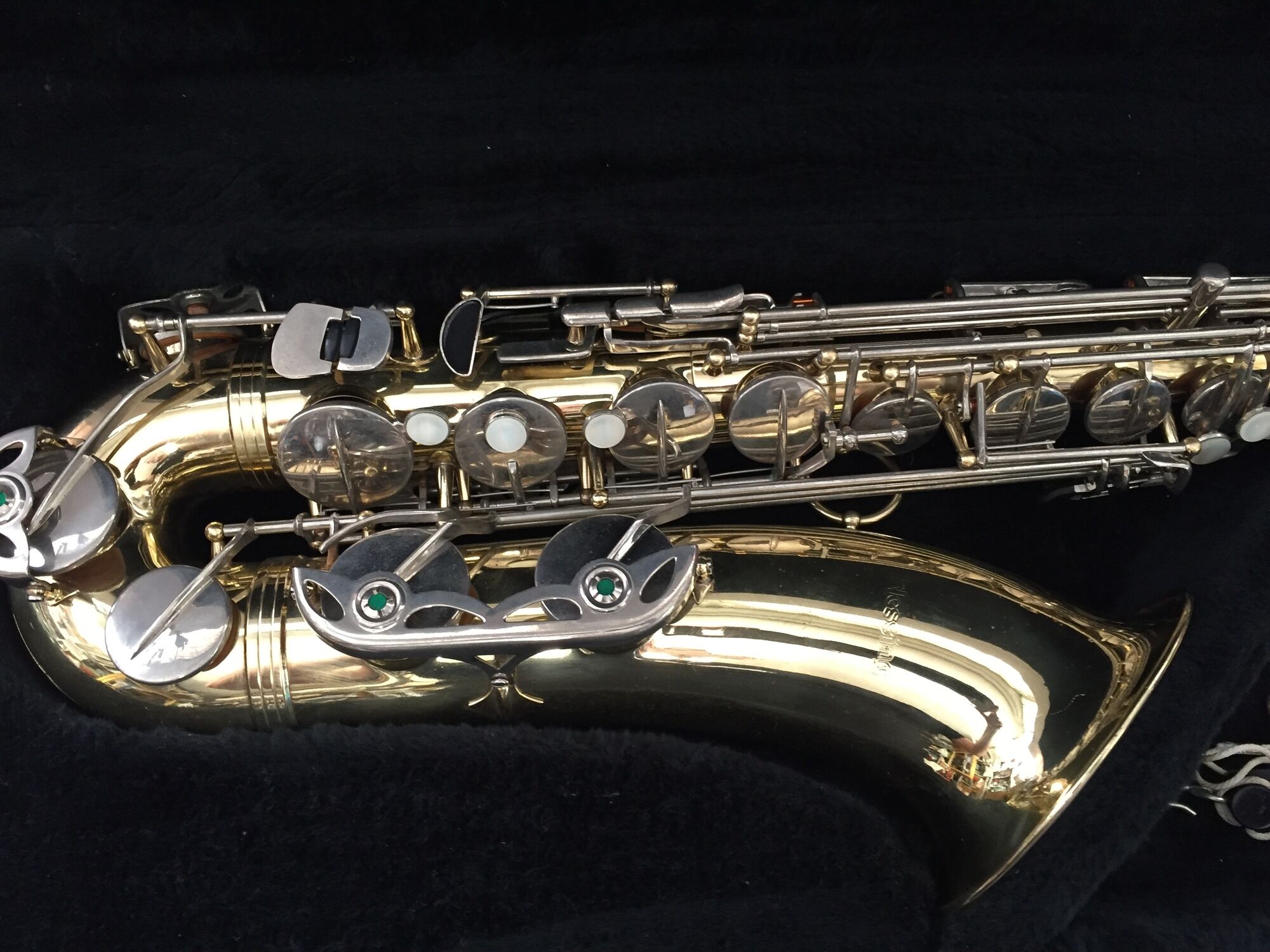 Musical instrument golden tenor blessing saxophone made in usa