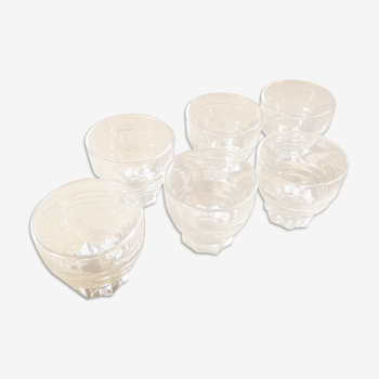 Lot de 6 verres à digestif