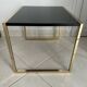 Table d’appoint doré