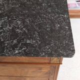 Louis Philippe marble chest of drawers