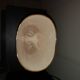 large sculptural vase "with hole" by Hubert Bequet – Smyrna decor – 1950s/60s