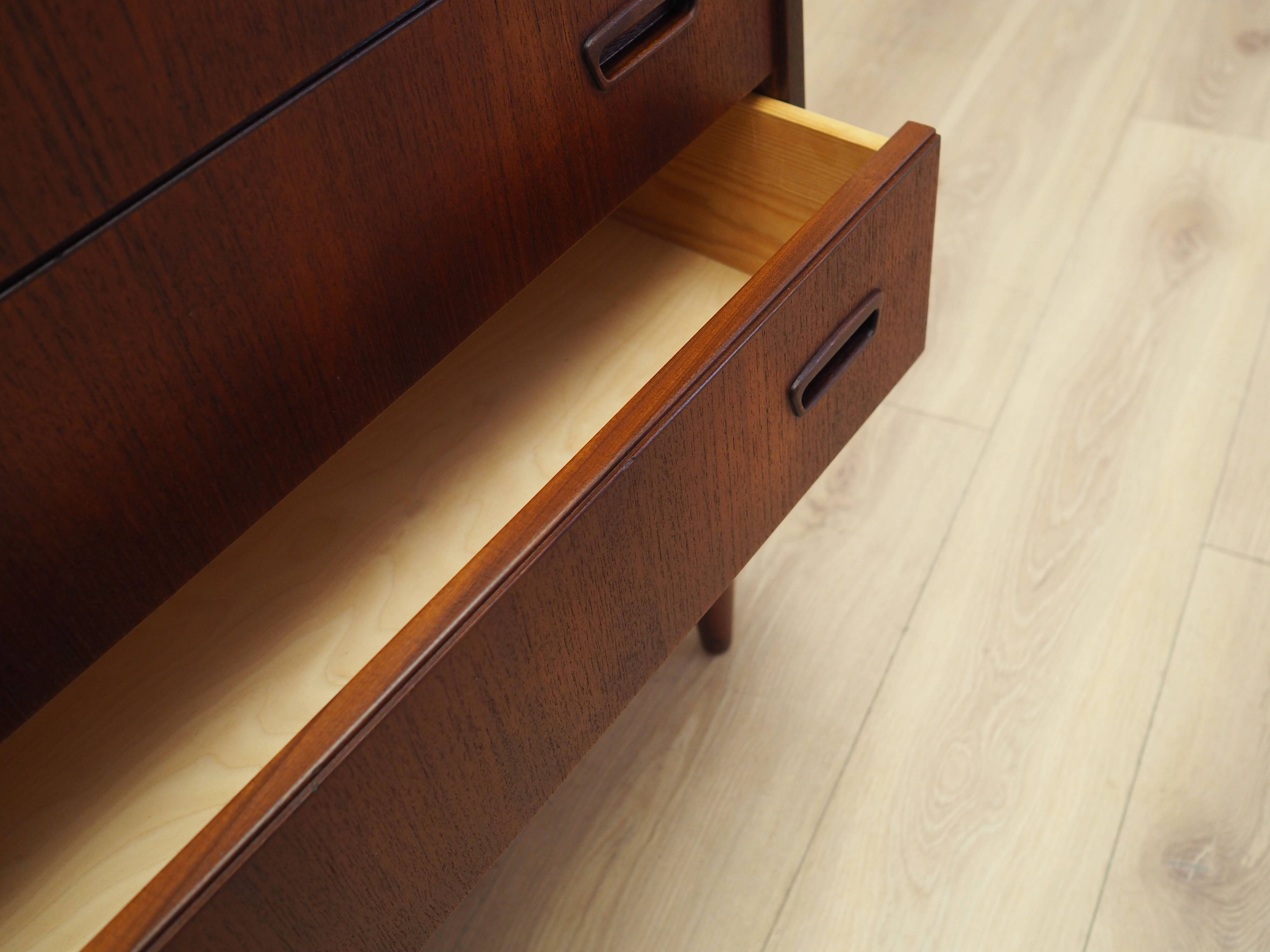 Teak chest of drawers, Danish design, 1970s, production: Denmark