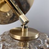 Bubbled glass wall light