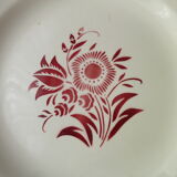 Faïence dish Digoin Sarreguemines Model Ala