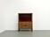 1950s Brazilian modernist library in exotic wood and lacquer.