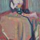 Philippe zysset (1889-1974) still life, flowers - old painting oil signed