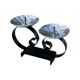 Candlestick for two candles in the mid-century modern style, Belgium, 1960s.