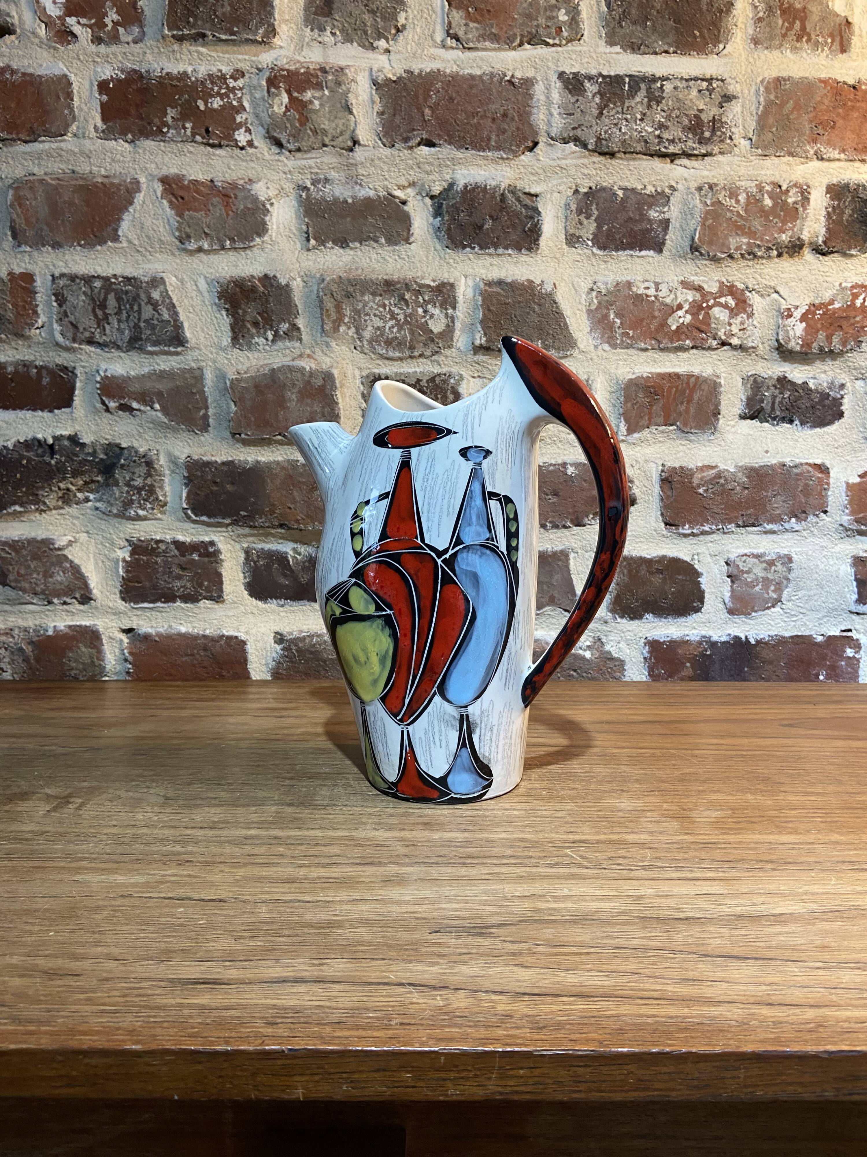 Carafe Mid Century - Cubist