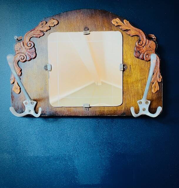 Late Art Deco coat rack, 1950s