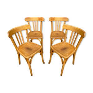 4 chaises bistrot baumann