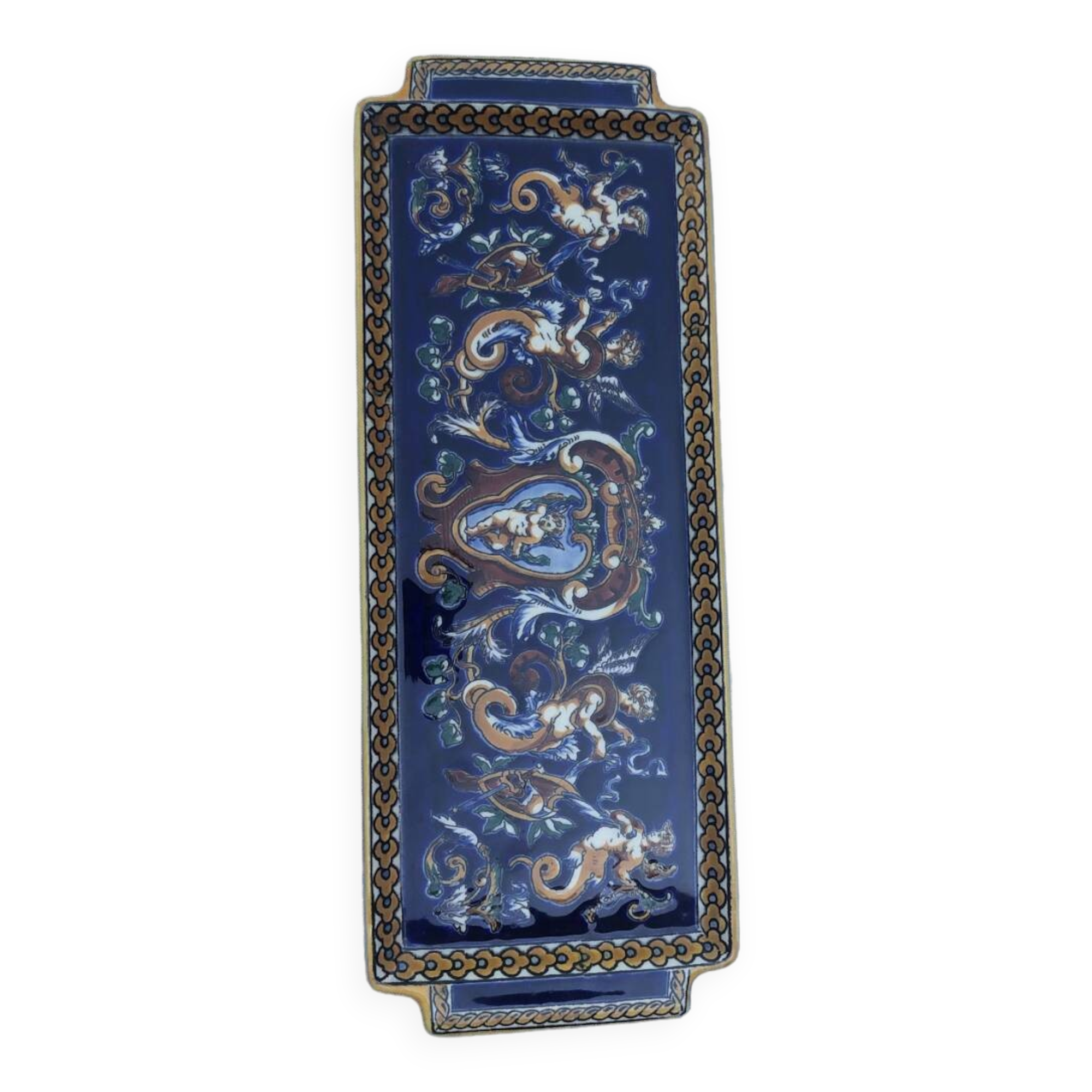 Earthenware cake dish gien