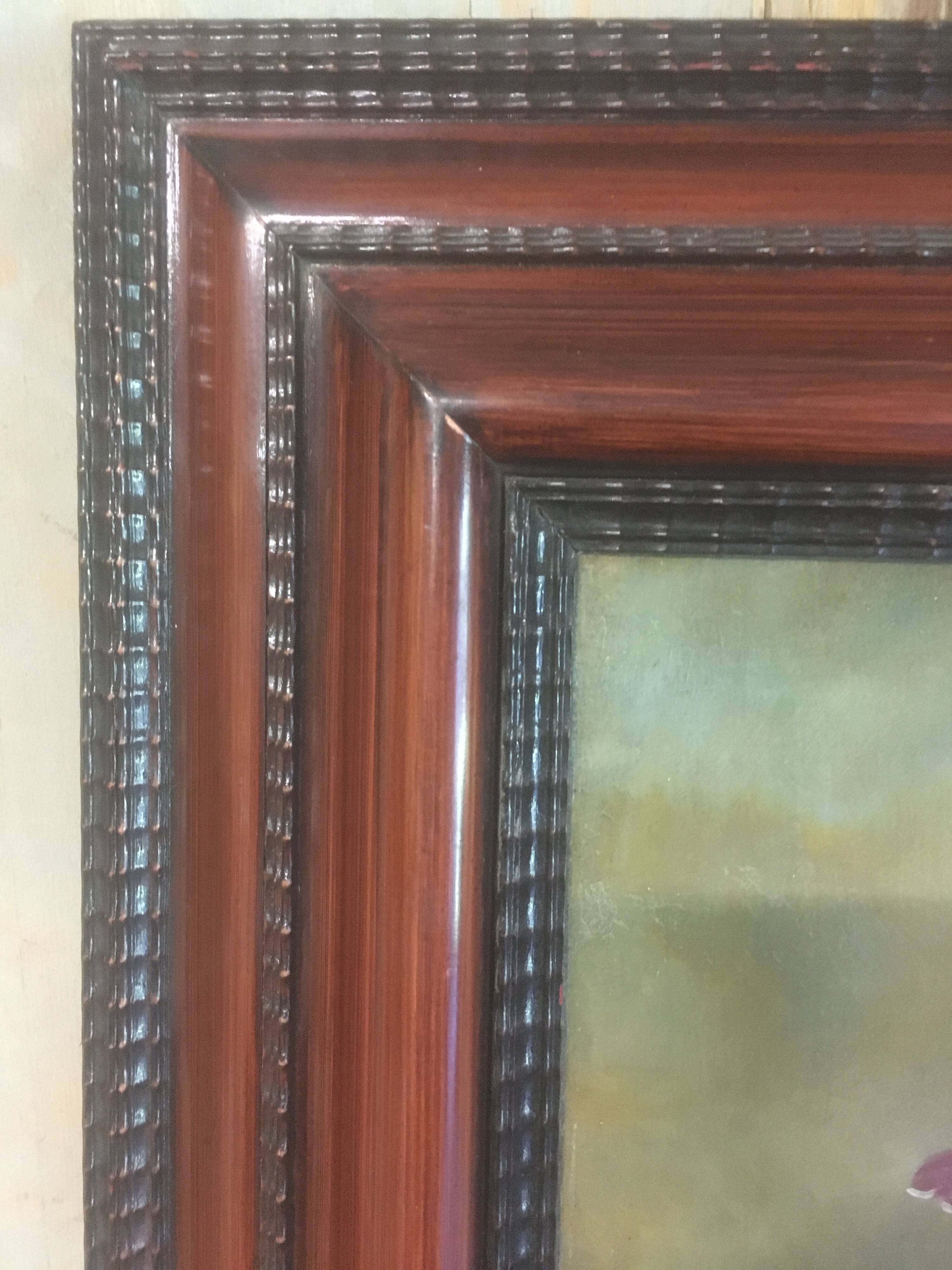 Flower bouquet composition on canvas 91x71.