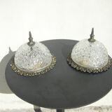 Pair of vintage ceiling lights