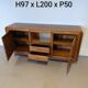 Vintage wooden sideboard / buffet cabinet