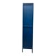 Armoire parisienne bleue panneautée 1940