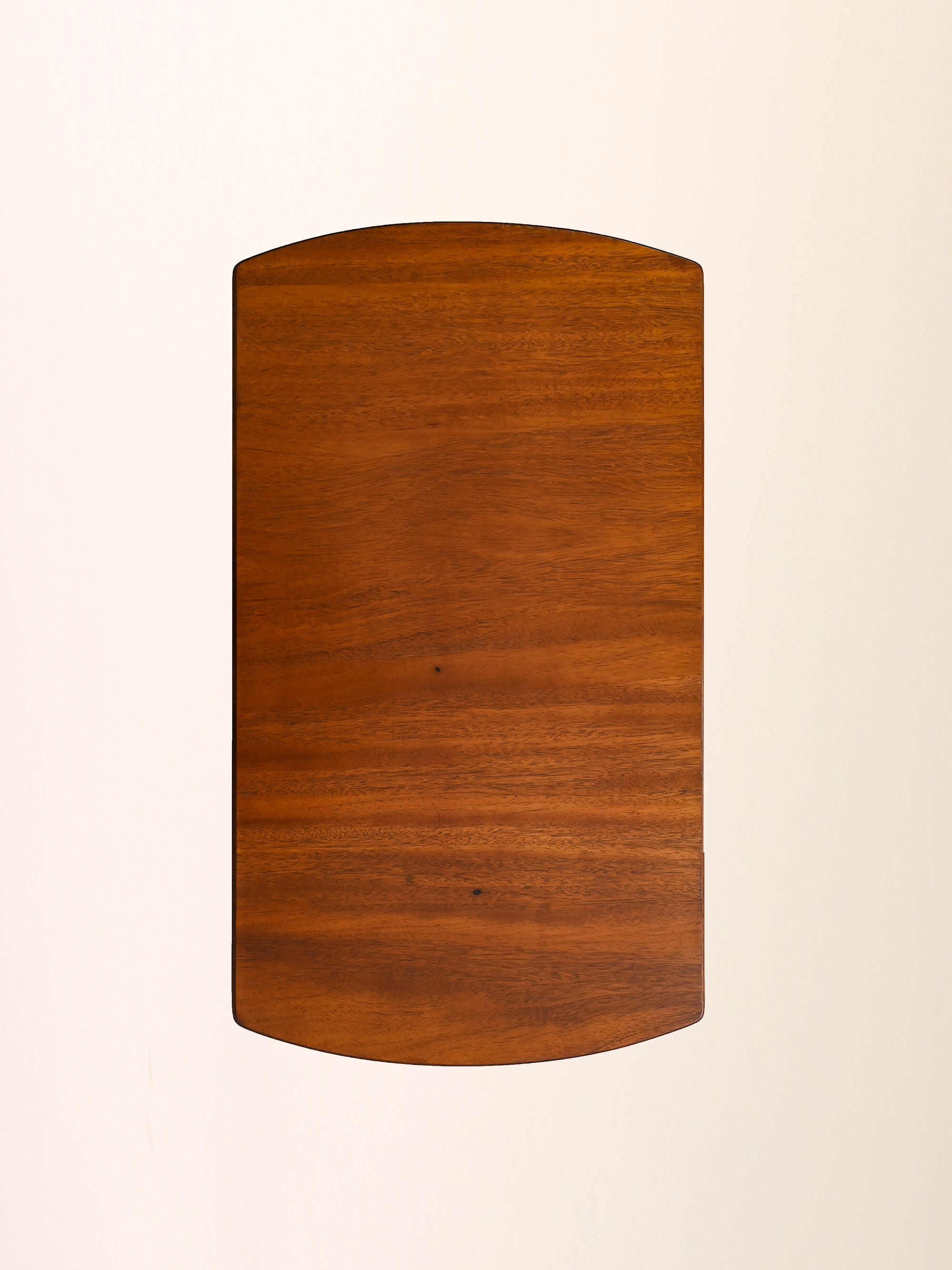 Scandinavian nightstand with oval top