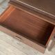 Bureau ministre en wengé vintage