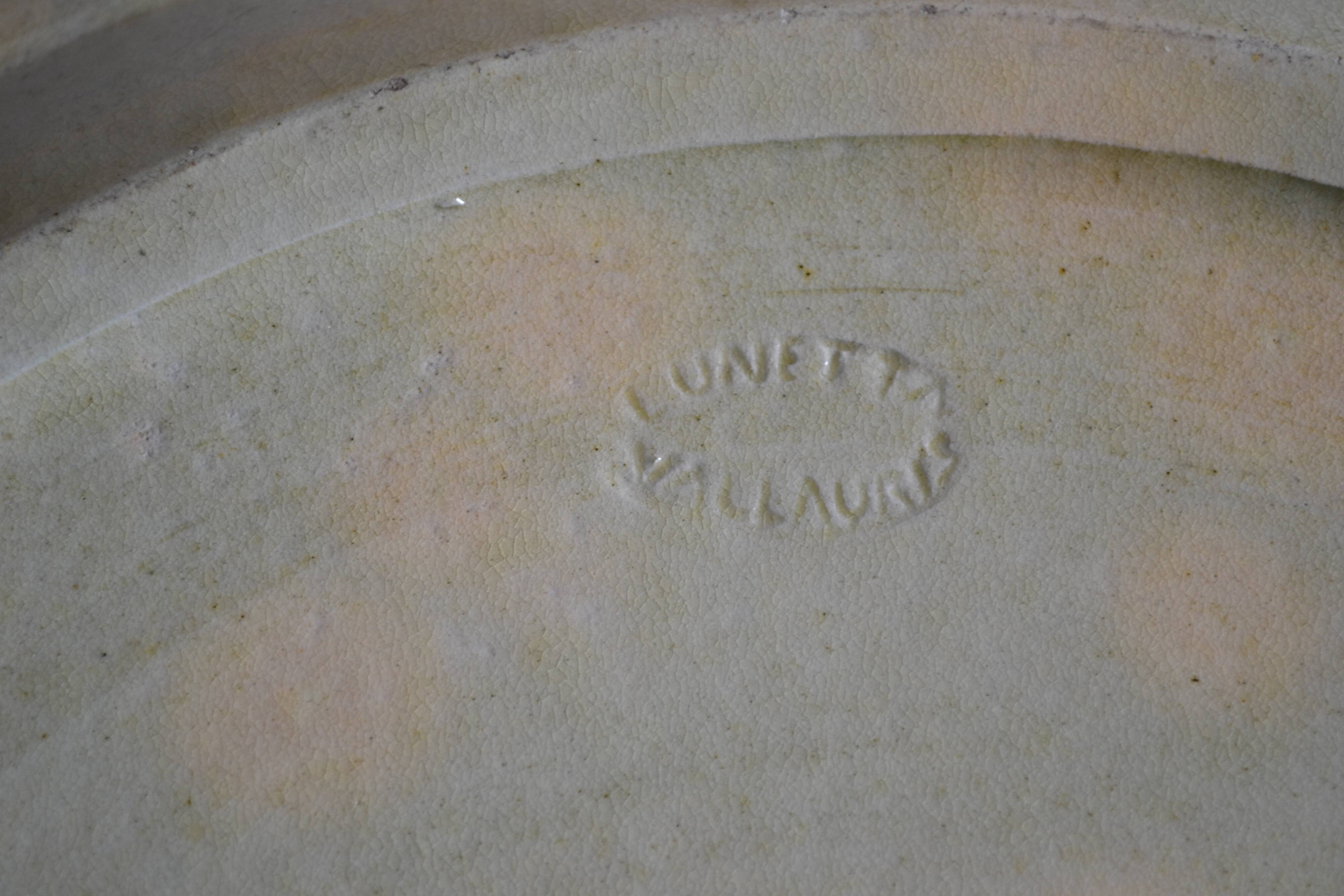 Sauveur Lunetta in Vallauris Vintage Ceramic 1950 Smoking Set