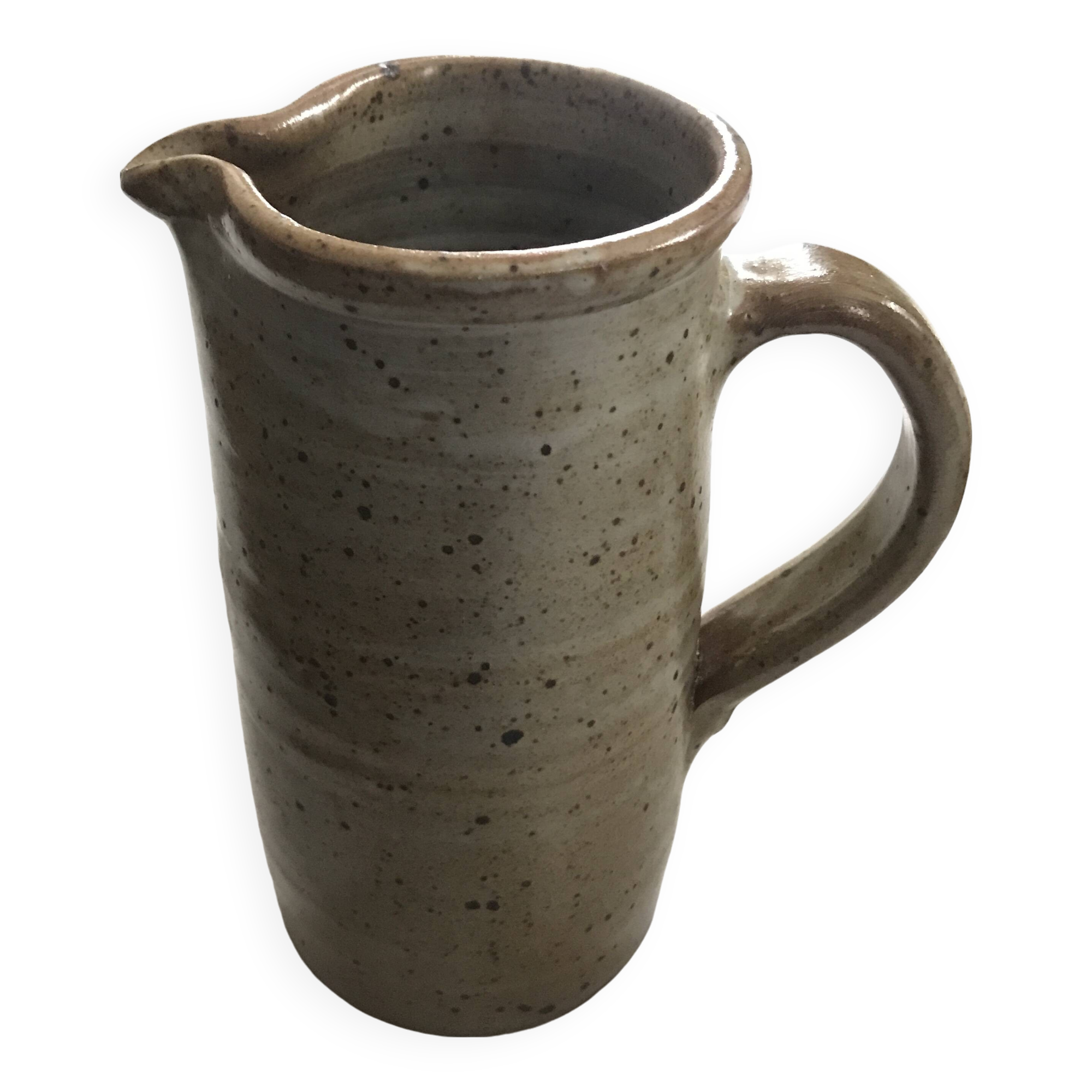 Pyrite stoneware pitcher
