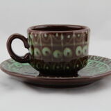 Lot cups and saucers ceramic