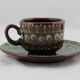 Lot cups and saucers ceramic