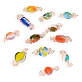 Mouthblown Crystal candy - cutlery rest