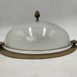 Holophane glass ceiling light