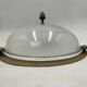 Holophane glass ceiling light