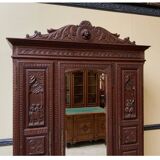 Antique wardrobe, coat cupboard