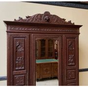 Antique wardrobe, coat cupboard