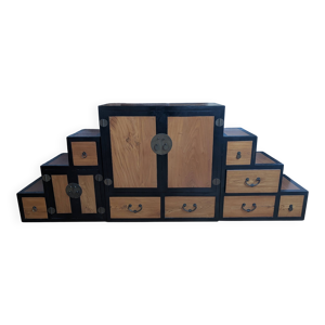 Kaidan Tansu Japonais - double