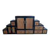 Japanese Double-Sided Tansu Staircase – 3-Module Furniture