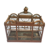 Cage has old birds