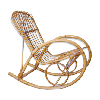Rattan rocking chair