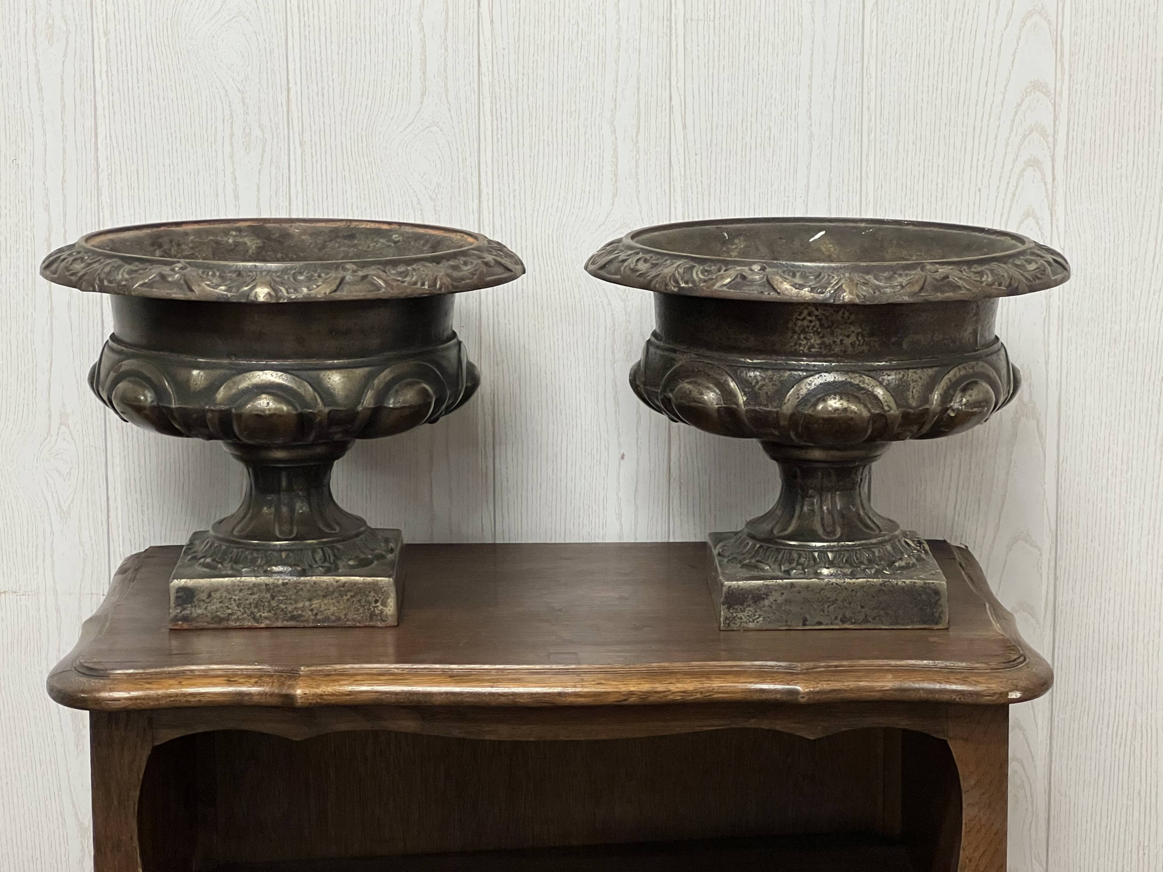 Pair of medicis vases/planters