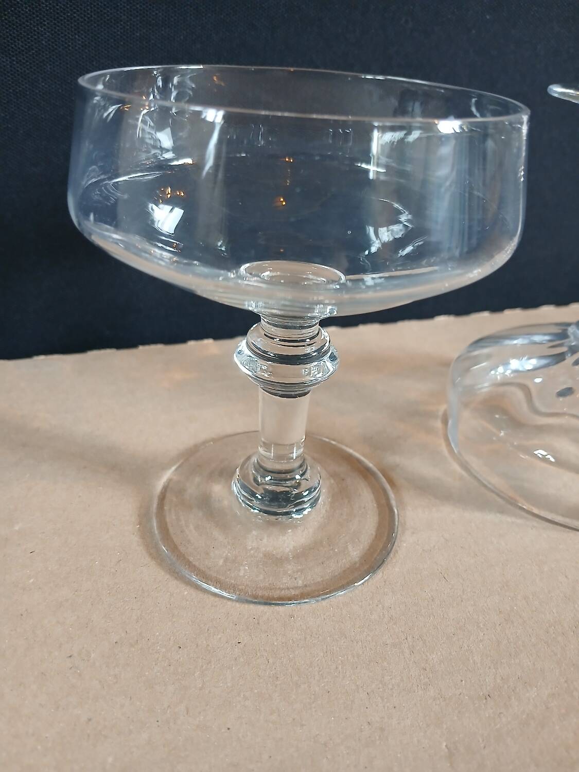 4 coupes à champagne vintages