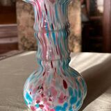 Legras vase in marmoreal glass