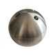 Vintage bowling ball chrome ice bucket - 70s