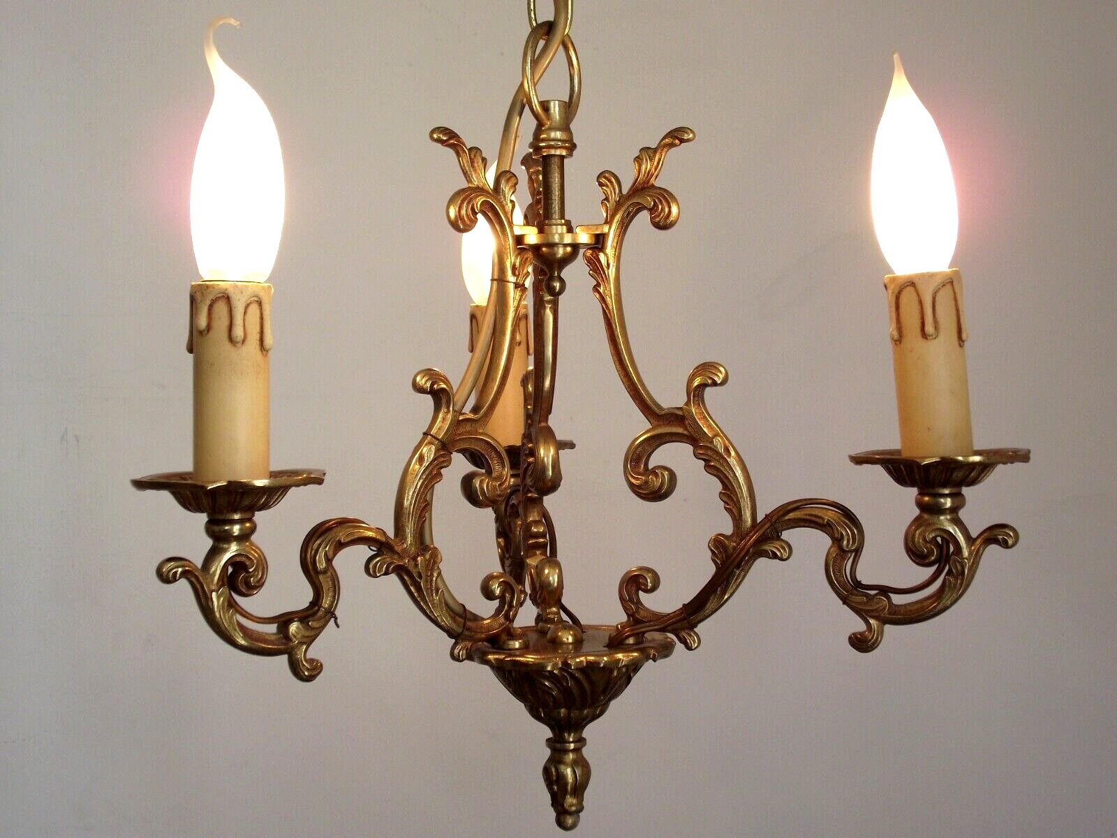 Bronze chandelier