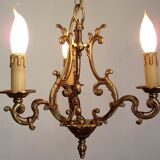 Bronze chandelier