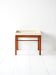 Vintage Scandinavian teak and metal planter