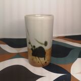 Vase roll in sandstone Pottery "La Colombe"