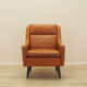 Orange armchair, Danish design, 1970s, made in Denmark
